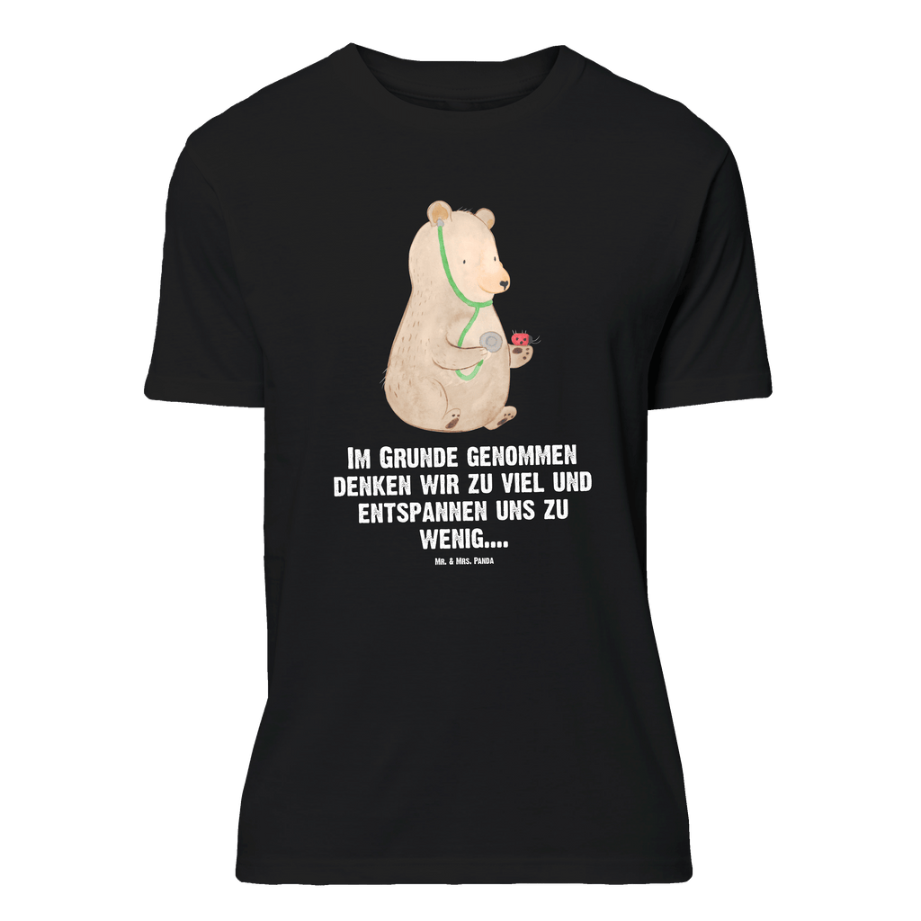 T-Shirt Standard Bär Arzt T-Shirt, Shirt, Tshirt, Lustiges T-Shirt, T-Shirt mit Spruch, Party, Junggesellenabschied, Jubiläum, Geburstag, Herrn, Damen, Männer, Frauen, Schlafshirt, Nachthemd, Sprüche, Bär, Teddy, Teddybär, Arzt, Ärztin, Doktor, Professor, Doktorin, Professorin