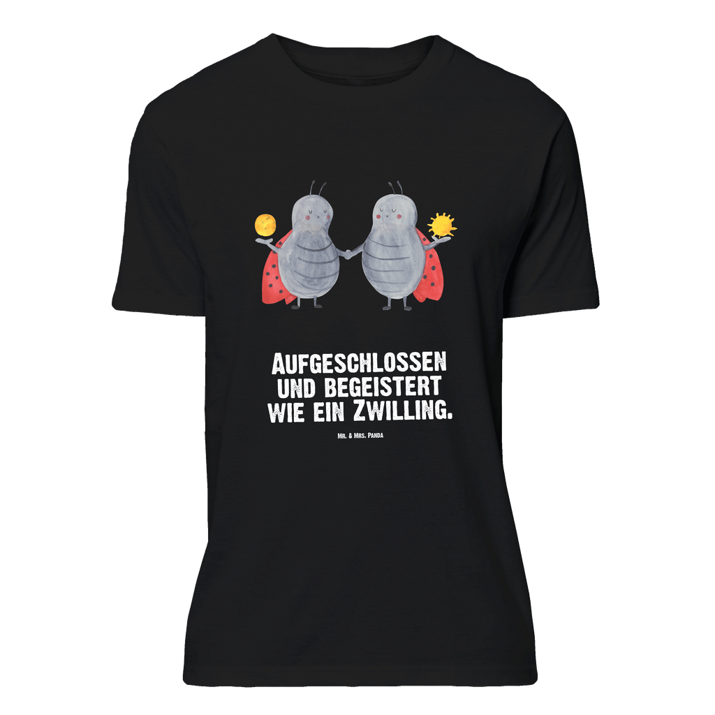 T-Shirt Standard Sternzeichen Zwilling T-Shirt, Shirt, Tshirt, Lustiges T-Shirt, T-Shirt mit Spruch, Party, Junggesellenabschied, Jubiläum, Geburstag, Herrn, Damen, Männer, Frauen, Schlafshirt, Nachthemd, Sprüche, Tierkreiszeichen, Sternzeichen, Horoskop, Astrologie, Aszendent, Zwillinge, Zwilling Geschenk, Zwilling Sternzeichen, Geburtstag Mai, Geschenk Mai, Geschenk Juni, Marienkäfer, Glückskäfer, Zwillingsbruder, Zwillingsschwester