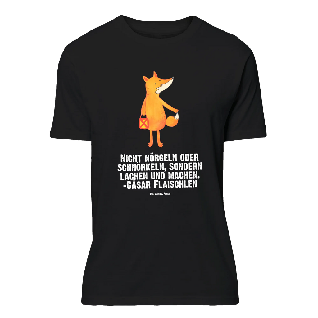 T-Shirt Standard Fuchs Laterne T-Shirt, Shirt, Tshirt, Lustiges T-Shirt, T-Shirt mit Spruch, Party, Junggesellenabschied, Jubiläum, Geburstag, Herrn, Damen, Männer, Frauen, Schlafshirt, Nachthemd, Sprüche, Fuchs, Füchse, Spruch trösten, Liebeskummer Spruch, Laterne, Sankt Martin, Laternenumzug, Aufmuntern, Cäsar Otto Hugo Flaischlen