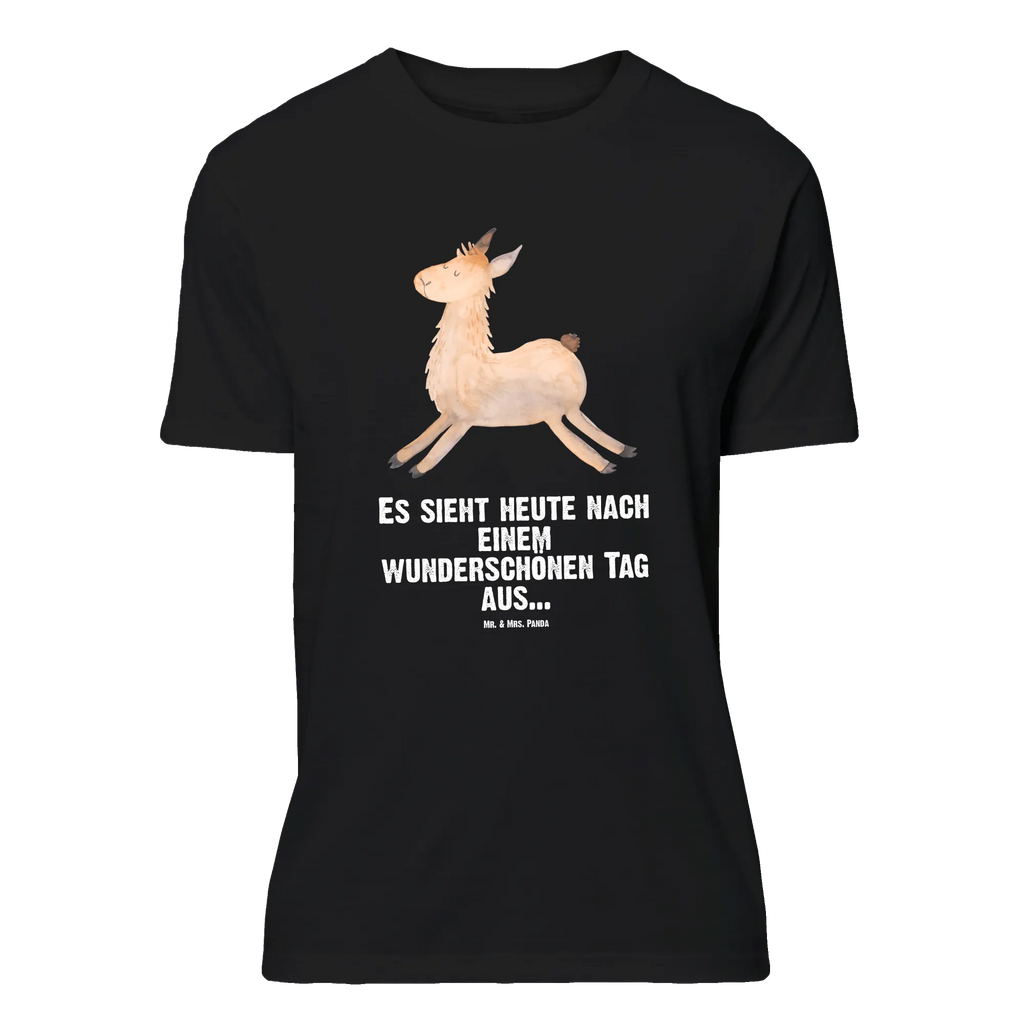 T-Shirt Standard Lama Springen T-Shirt, Shirt, Tshirt, Lustiges T-Shirt, T-Shirt mit Spruch, Party, Junggesellenabschied, Jubiläum, Geburstag, Herrn, Damen, Männer, Frauen, Schlafshirt, Nachthemd, Sprüche, Lama, Alpaka, Lamas, Lieblingstag, Happy day, fröhlich, Glück, Freundin, Liebeskummer, Neustart, guten Morgen, Start, Prüfung, Abitur