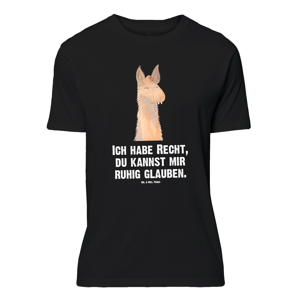 T-Shirt Standard Lamakopf genervt T-Shirt, Shirt, Tshirt, Lustiges T-Shirt, T-Shirt mit Spruch, Party, Junggesellenabschied, Jubiläum, Geburstag, Herrn, Damen, Männer, Frauen, Schlafshirt, Nachthemd, Sprüche, Lama, Alpaka, Lamas, Recht haben, genervt sein, Freundin, beste Freundin, Partnerin, Büro, Büroalltag, Chef, Chefin, Azubi