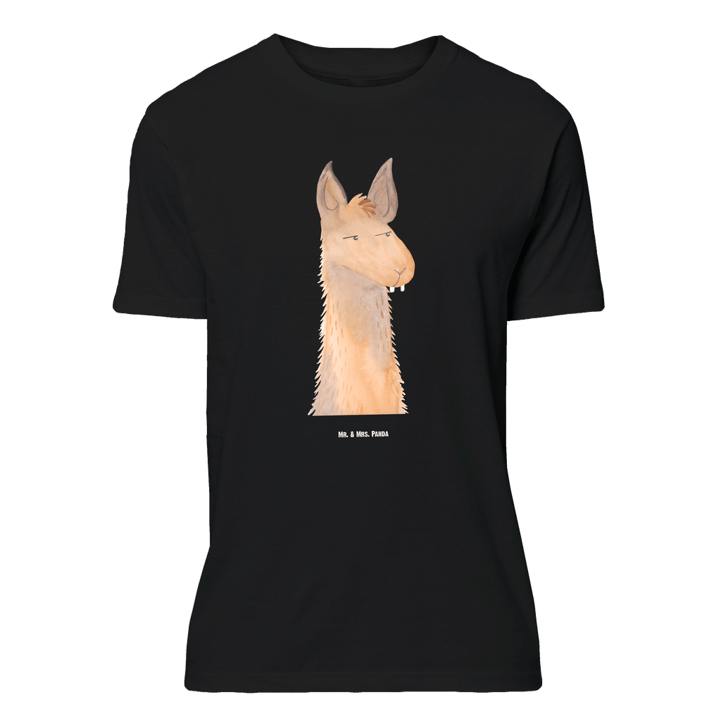 T-Shirt Standard Lamakopf genervt T-Shirt, Shirt, Tshirt, Lustiges T-Shirt, T-Shirt mit Spruch, Party, Junggesellenabschied, Jubiläum, Geburstag, Herrn, Damen, Männer, Frauen, Schlafshirt, Nachthemd, Sprüche, Lama, Alpaka, Lamas, Recht haben, genervt sein, Freundin, beste Freundin, Partnerin, Büro, Büroalltag, Chef, Chefin, Azubi