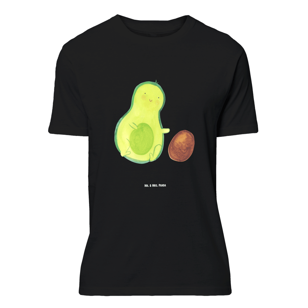 T-Shirt Standard Avocado rollt Kern T-Shirt, Shirt, Tshirt, Lustiges T-Shirt, T-Shirt mit Spruch, Party, Junggesellenabschied, Jubiläum, Geburstag, Herrn, Damen, Männer, Frauen, Schlafshirt, Nachthemd, Sprüche, Avocado, Veggie, Vegan, Gesund, Avocados, Schwanger, Geburt, Geburtstag, Säugling, Kind, erstes Kind, zur Geburt, Schwangerschaft, Babyparty, Baby, große Liebe, Liebe, Love