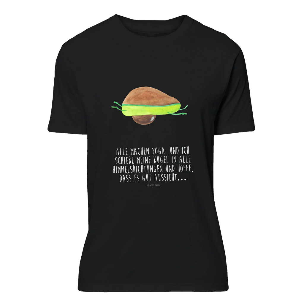 T-Shirt Standard Avocado Yoga T-Shirt, Shirt, Tshirt, Lustiges T-Shirt, T-Shirt mit Spruch, Party, Junggesellenabschied, Jubiläum, Geburstag, Herrn, Damen, Männer, Frauen, Schlafshirt, Nachthemd, Sprüche, Avocado, Veggie, Vegan, Gesund, Avocado Yoga Vegan