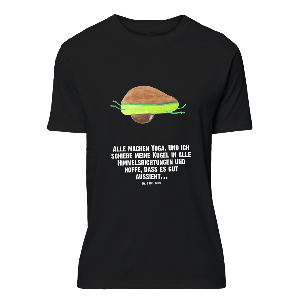 T-Shirt Standard Avocado Yoga T-Shirt, Shirt, Tshirt, Lustiges T-Shirt, T-Shirt mit Spruch, Party, Junggesellenabschied, Jubiläum, Geburstag, Herrn, Damen, Männer, Frauen, Schlafshirt, Nachthemd, Sprüche, Avocado, Veggie, Vegan, Gesund, Avocado Yoga Vegan