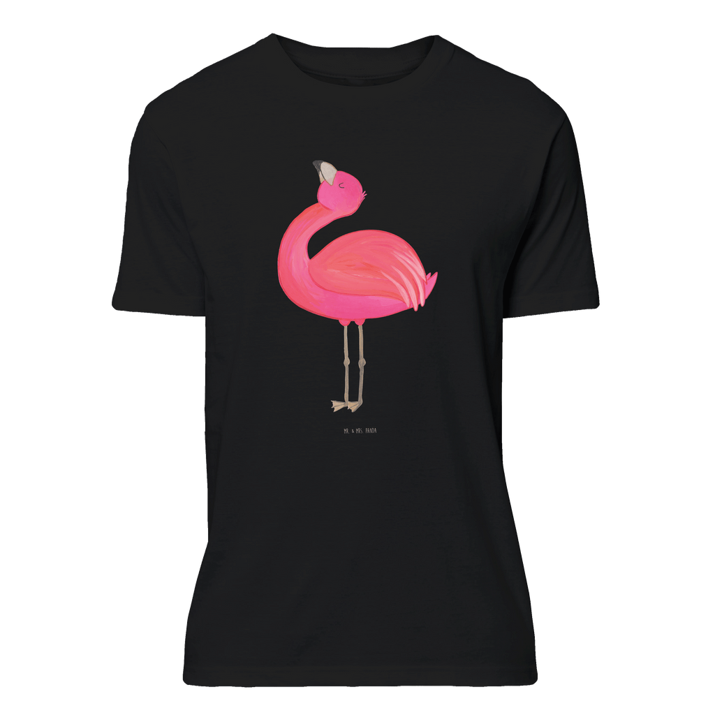 T-Shirt Standard Flamingo stolz T-Shirt, Shirt, Tshirt, Lustiges T-Shirt, T-Shirt mit Spruch, Party, Junggesellenabschied, Jubiläum, Geburstag, Herrn, Damen, Männer, Frauen, Schlafshirt, Nachthemd, Sprüche, Flamingo, stolz, Freude, Selbstliebe, Selbstakzeptanz, Freundin, beste Freundin, Tochter, Mama, Schwester