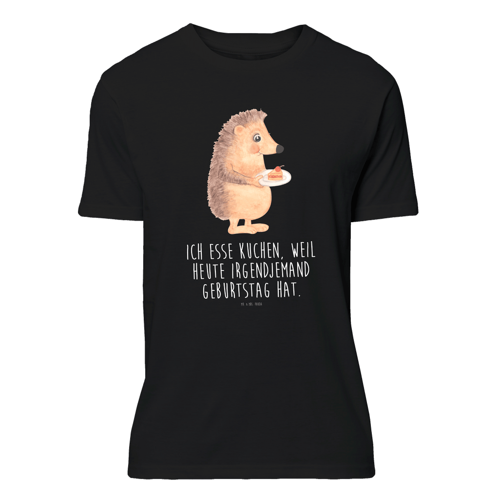 T-Shirt Standard Igel Kuchenstück T-Shirt, Shirt, Tshirt, Lustiges T-Shirt, T-Shirt mit Spruch, Party, Junggesellenabschied, Jubiläum, Geburstag, Herrn, Damen, Männer, Frauen, Schlafshirt, Nachthemd, Sprüche, Tiermotive, Gute Laune, lustige Sprüche, Tiere, Igel, Essen Spruch, Kuchen, Backen Geschenk, Kuchen backen, Einladung Party, Geburtstagskuchen, Torte