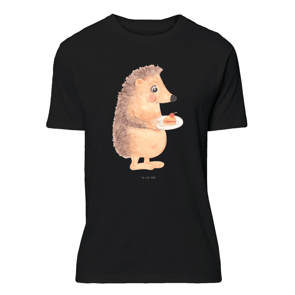 T-Shirt Standard Igel Kuchenstück T-Shirt, Shirt, Tshirt, Lustiges T-Shirt, T-Shirt mit Spruch, Party, Junggesellenabschied, Jubiläum, Geburstag, Herrn, Damen, Männer, Frauen, Schlafshirt, Nachthemd, Sprüche, Tiermotive, Gute Laune, lustige Sprüche, Tiere, Igel, Essen Spruch, Kuchen, Backen Geschenk, Kuchen backen, Einladung Party, Geburtstagskuchen, Torte