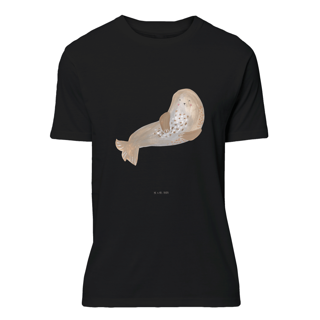 T-Shirt Standard Robbe Lachen T-Shirt, Shirt, Tshirt, Lustiges T-Shirt, T-Shirt mit Spruch, Party, Junggesellenabschied, Jubiläum, Geburstag, Herrn, Damen, Männer, Frauen, Schlafshirt, Nachthemd, Sprüche, Tiermotive, Gute Laune, lustige Sprüche, Tiere, Robbe, Robben, Seehund, Strand, Meerestier, Ostsee, Nordsee