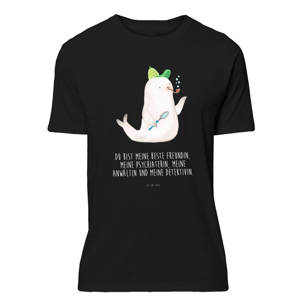 T-Shirt Standard Robbe Sherlock T-Shirt, Shirt, Tshirt, Lustiges T-Shirt, T-Shirt mit Spruch, Party, Junggesellenabschied, Jubiläum, Geburstag, Herrn, Damen, Männer, Frauen, Schlafshirt, Nachthemd, Sprüche, Tiermotive, Gute Laune, lustige Sprüche, Tiere