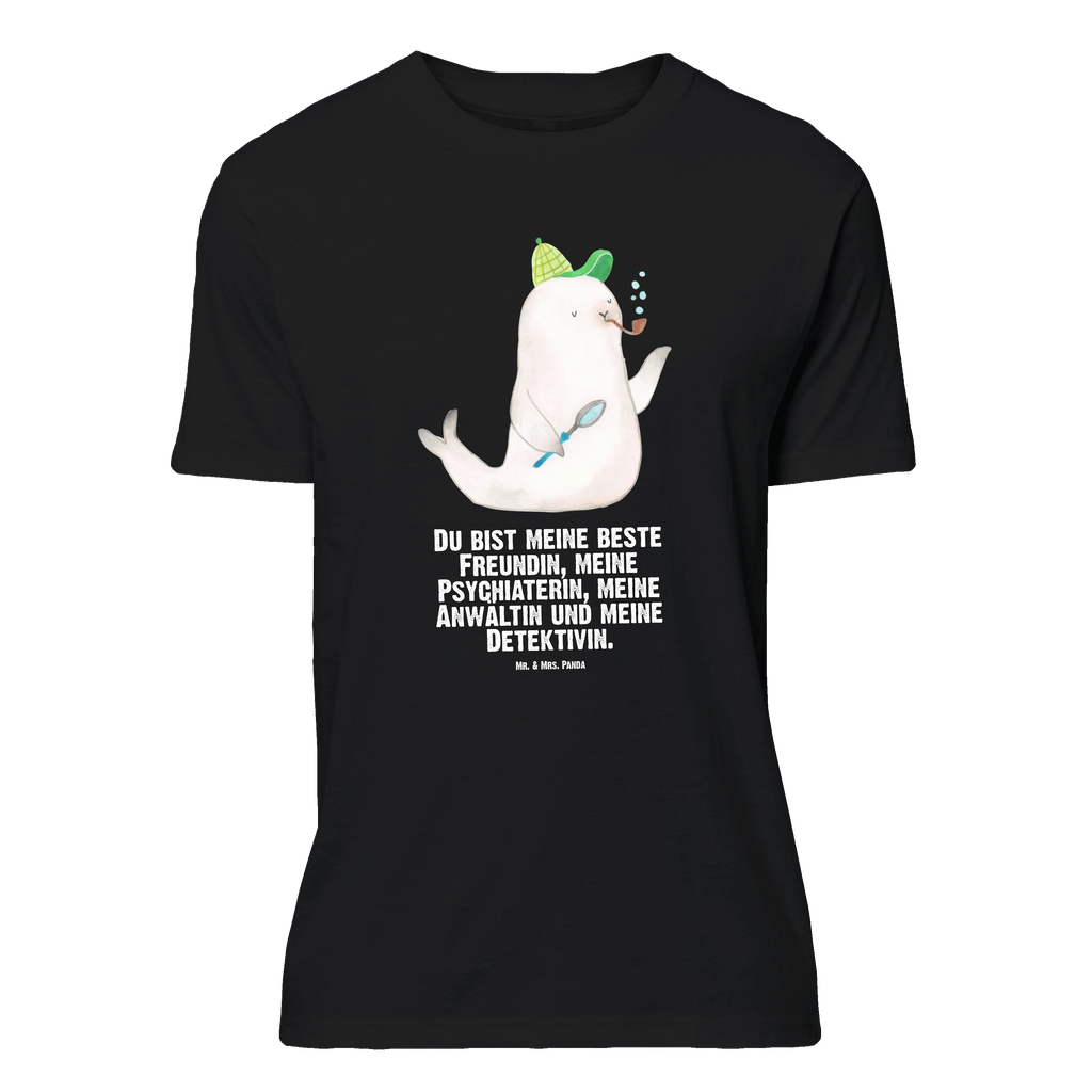 T-Shirt Standard Robbe Sherlock T-Shirt, Shirt, Tshirt, Lustiges T-Shirt, T-Shirt mit Spruch, Party, Junggesellenabschied, Jubiläum, Geburstag, Herrn, Damen, Männer, Frauen, Schlafshirt, Nachthemd, Sprüche, Tiermotive, Gute Laune, lustige Sprüche, Tiere