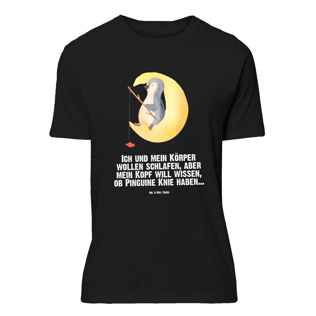 T-Shirt Standard Pinguin Mond T-Shirt, Shirt, Tshirt, Lustiges T-Shirt, T-Shirt mit Spruch, Party, Junggesellenabschied, Jubiläum, Geburstag, Herrn, Damen, Männer, Frauen, Schlafshirt, Nachthemd, Sprüche, Pinguin, Pinguine, Spruch, schlafen, Nachtruhe, Einschlafen, Schlafzimmer, Schlafstörungen, Gästezimmer