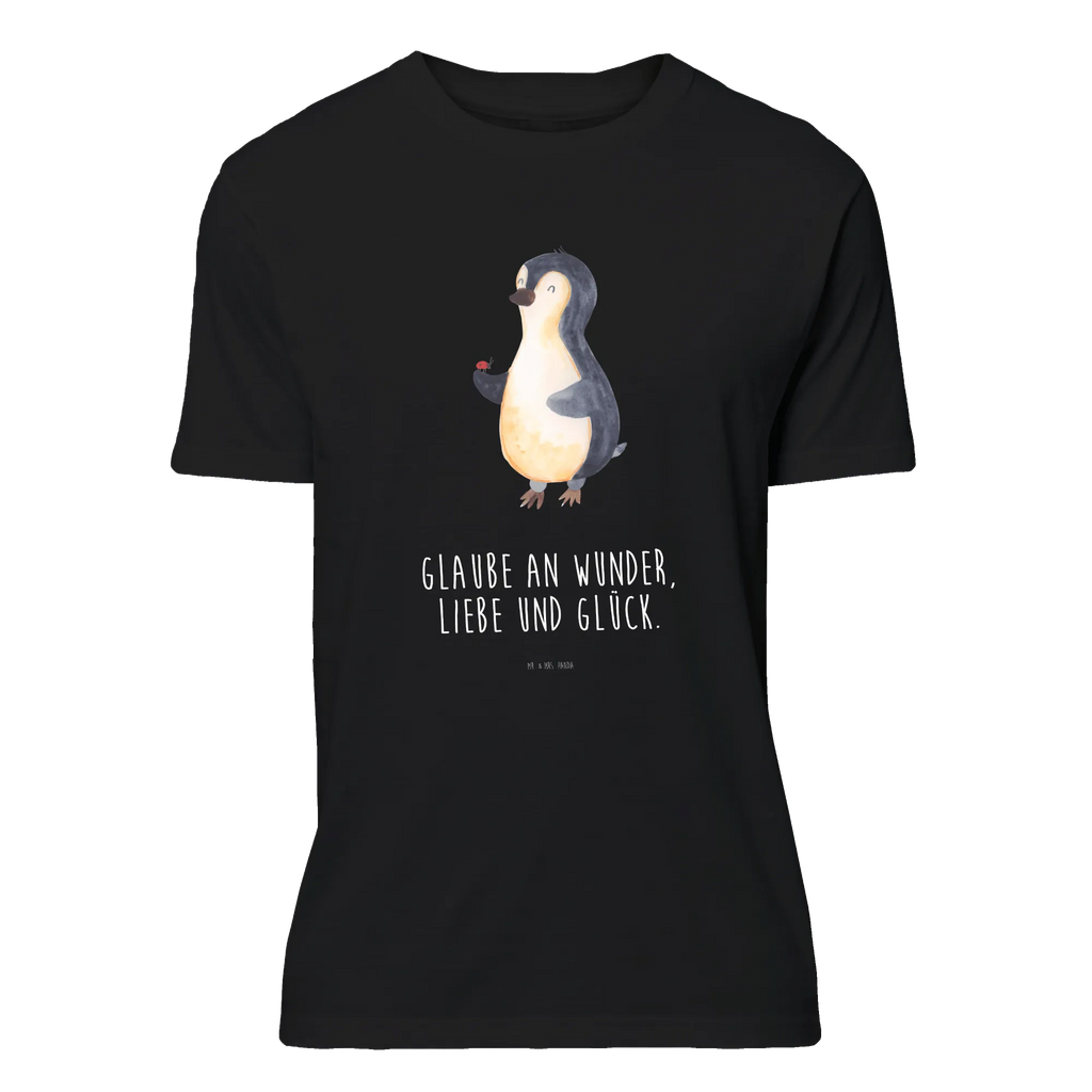 T-Shirt Standard Pinguin Marienkäfer T-Shirt, Shirt, Tshirt, Lustiges T-Shirt, T-Shirt mit Spruch, Party, Junggesellenabschied, Jubiläum, Geburstag, Herrn, Damen, Männer, Frauen, Schlafshirt, Nachthemd, Sprüche, Pinguin, Pinguine, Marienkäfer, Liebe, Wunder, Glück, Freude, Lebensfreude