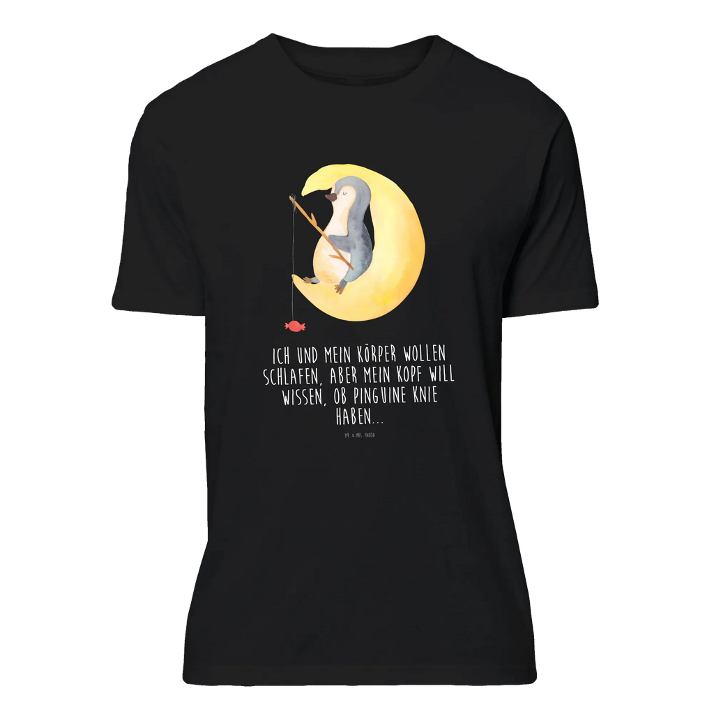 T-Shirt Standard Pinguin Mond T-Shirt, Shirt, Tshirt, Lustiges T-Shirt, T-Shirt mit Spruch, Party, Junggesellenabschied, Jubiläum, Geburstag, Herrn, Damen, Männer, Frauen, Schlafshirt, Nachthemd, Sprüche, Pinguin, Pinguine, Spruch, schlafen, Nachtruhe, Einschlafen, Schlafzimmer, Schlafstörungen, Gästezimmer