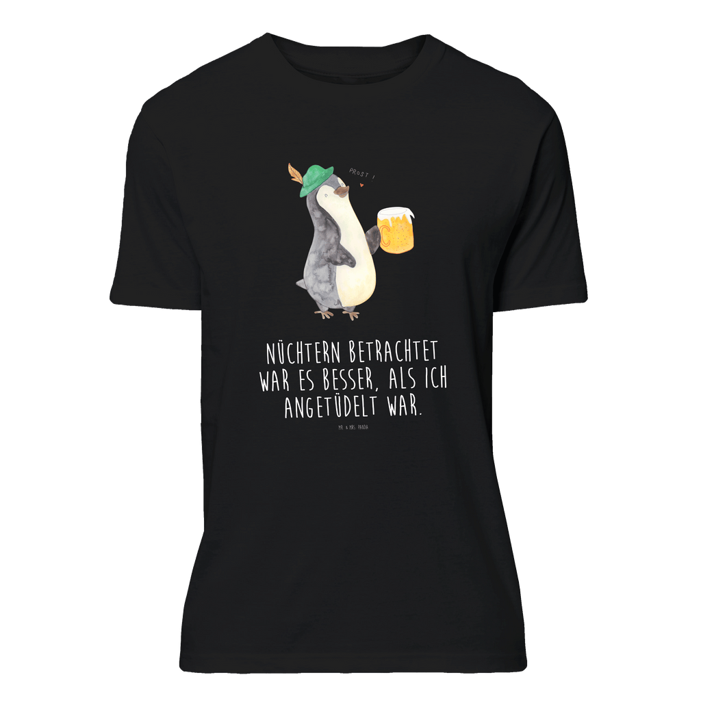 T-Shirt Standard Pinguin Bier T-Shirt, Shirt, Tshirt, Lustiges T-Shirt, T-Shirt mit Spruch, Party, Junggesellenabschied, Jubiläum, Geburstag, Herrn, Damen, Männer, Frauen, Schlafshirt, Nachthemd, Sprüche, Pinguin, Pinguine, Bier, Oktoberfest