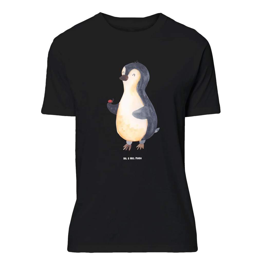 T-Shirt Standard Pinguin Marienkäfer T-Shirt, Shirt, Tshirt, Lustiges T-Shirt, T-Shirt mit Spruch, Party, Junggesellenabschied, Jubiläum, Geburstag, Herrn, Damen, Männer, Frauen, Schlafshirt, Nachthemd, Sprüche, Pinguin, Pinguine, Marienkäfer, Liebe, Wunder, Glück, Freude, Lebensfreude