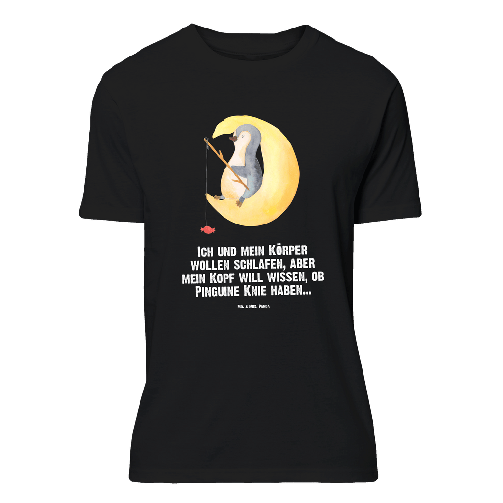 T-Shirt Standard Pinguin Mond T-Shirt, Shirt, Tshirt, Lustiges T-Shirt, T-Shirt mit Spruch, Party, Junggesellenabschied, Jubiläum, Geburstag, Herrn, Damen, Männer, Frauen, Schlafshirt, Nachthemd, Sprüche, Pinguin, Pinguine, Spruch, schlafen, Nachtruhe, Einschlafen, Schlafzimmer, Schlafstörungen, Gästezimmer