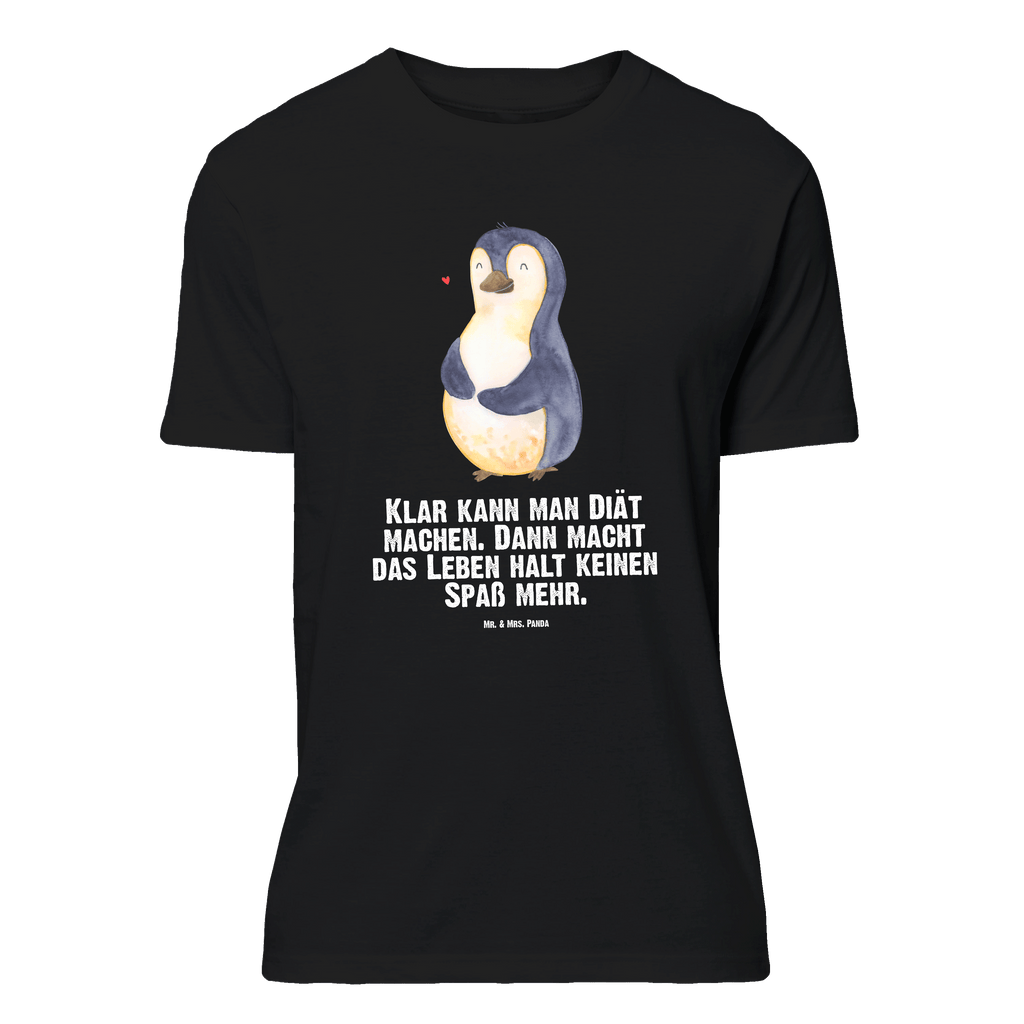 T-Shirt Standard Pinguin Diät T-Shirt, Shirt, Tshirt, Lustiges T-Shirt, T-Shirt mit Spruch, Party, Junggesellenabschied, Jubiläum, Geburstag, Herrn, Damen, Männer, Frauen, Schlafshirt, Nachthemd, Sprüche, Pinguin, Pinguine, Diät, Abnehmen, Abspecken, Gewicht, Motivation, Selbstliebe, Körperliebe, Selbstrespekt