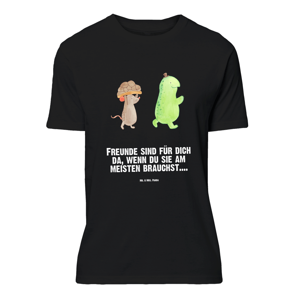 T-Shirt Standard Schildkröte & Maus T-Shirt, Shirt, Tshirt, Lustiges T-Shirt, T-Shirt mit Spruch, Party, Junggesellenabschied, Jubiläum, Geburstag, Herrn, Damen, Männer, Frauen, Schlafshirt, Nachthemd, Sprüche, Schildkröte, Maus, Freunde, Freundinnen, beste Freunde, beste Freundinnen