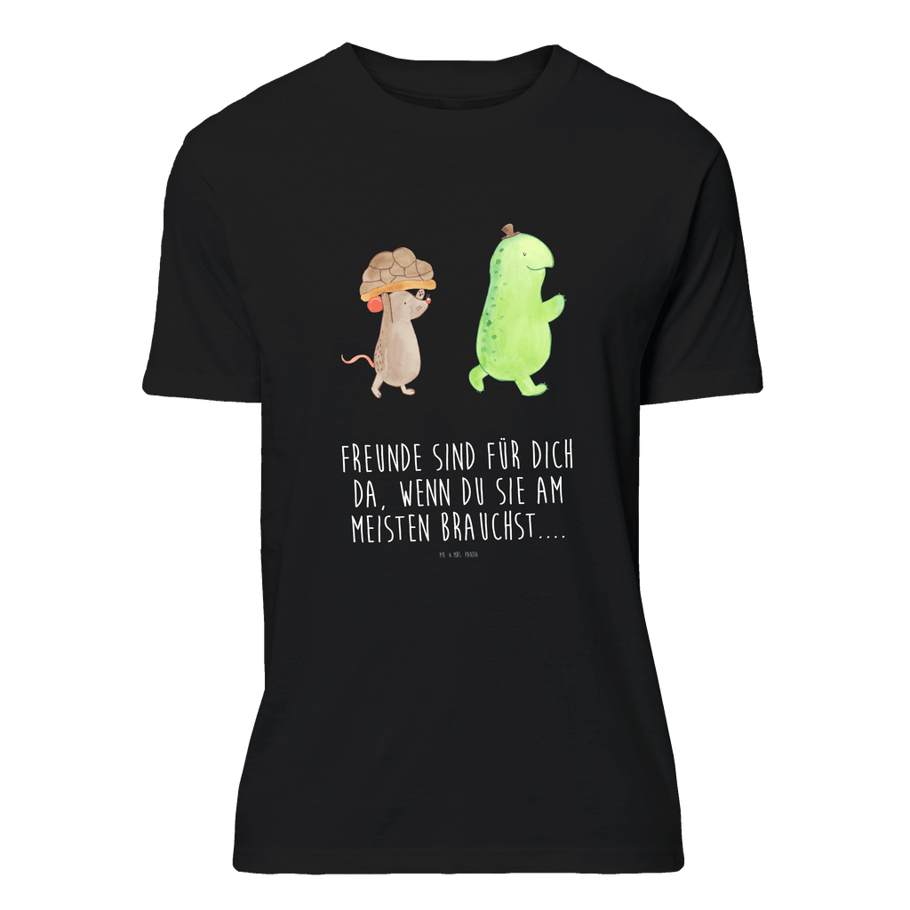 T-Shirt Standard Schildkröte & Maus T-Shirt, Shirt, Tshirt, Lustiges T-Shirt, T-Shirt mit Spruch, Party, Junggesellenabschied, Jubiläum, Geburstag, Herrn, Damen, Männer, Frauen, Schlafshirt, Nachthemd, Sprüche, Schildkröte, Maus, Freunde, Freundinnen, beste Freunde, beste Freundinnen