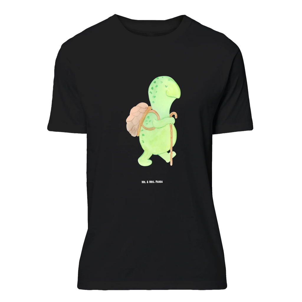 T-Shirt Standard Schildkröte Wanderer T-Shirt, Shirt, Tshirt, Lustiges T-Shirt, T-Shirt mit Spruch, Party, Junggesellenabschied, Jubiläum, Geburstag, Herrn, Damen, Männer, Frauen, Schlafshirt, Nachthemd, Sprüche, Schildkröte, Schildkröten, Motivation, Motivationsspruch, Motivationssprüche, Neuanfang