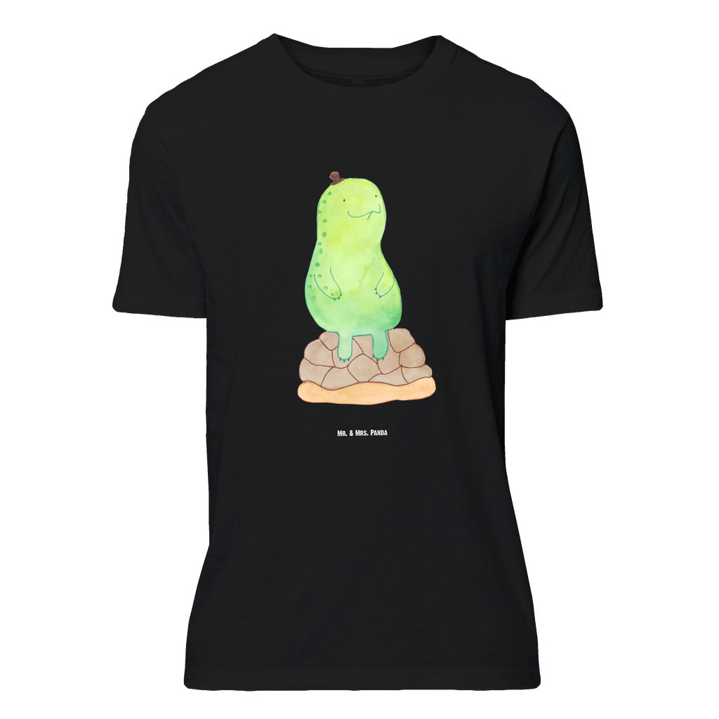 T-Shirt Standard Schildkröte pausiert T-Shirt, Shirt, Tshirt, Lustiges T-Shirt, T-Shirt mit Spruch, Party, Junggesellenabschied, Jubiläum, Geburstag, Herrn, Damen, Männer, Frauen, Schlafshirt, Nachthemd, Sprüche, Schildkröte, Achtsamkeit, Entschleunigen, achtsam