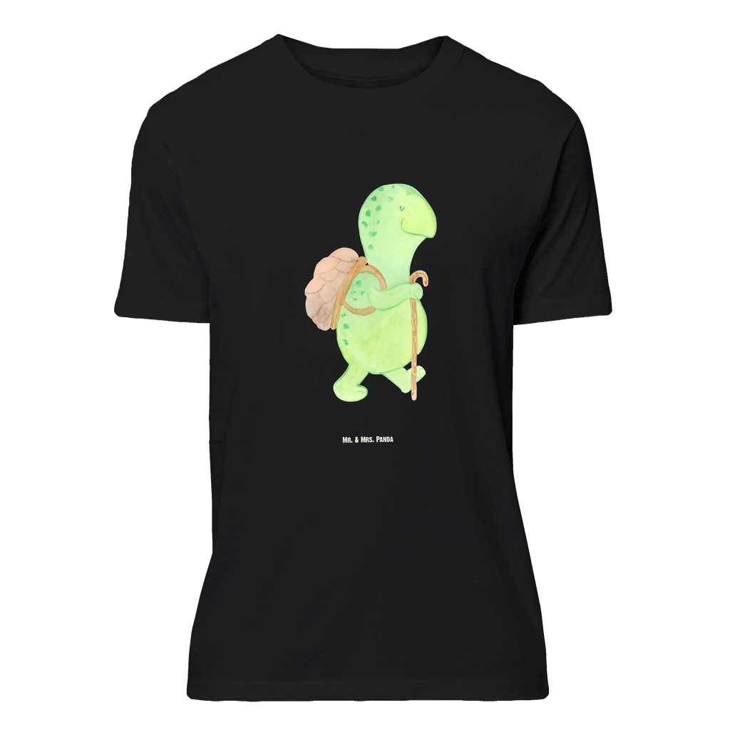 T-Shirt Standard Schildkröte Wanderer T-Shirt, Shirt, Tshirt, Lustiges T-Shirt, T-Shirt mit Spruch, Party, Junggesellenabschied, Jubiläum, Geburstag, Herrn, Damen, Männer, Frauen, Schlafshirt, Nachthemd, Sprüche, Schildkröte, Schildkröten, Motivation, Motivationsspruch, Motivationssprüche, Neuanfang