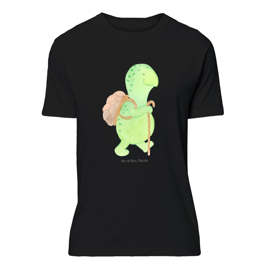 T-Shirt Standard Schildkröte Wanderer T-Shirt, Shirt, Tshirt, Lustiges T-Shirt, T-Shirt mit Spruch, Party, Junggesellenabschied, Jubiläum, Geburstag, Herrn, Damen, Männer, Frauen, Schlafshirt, Nachthemd, Sprüche, Schildkröte, Schildkröten, Motivation, Motivationsspruch, Motivationssprüche, Neuanfang