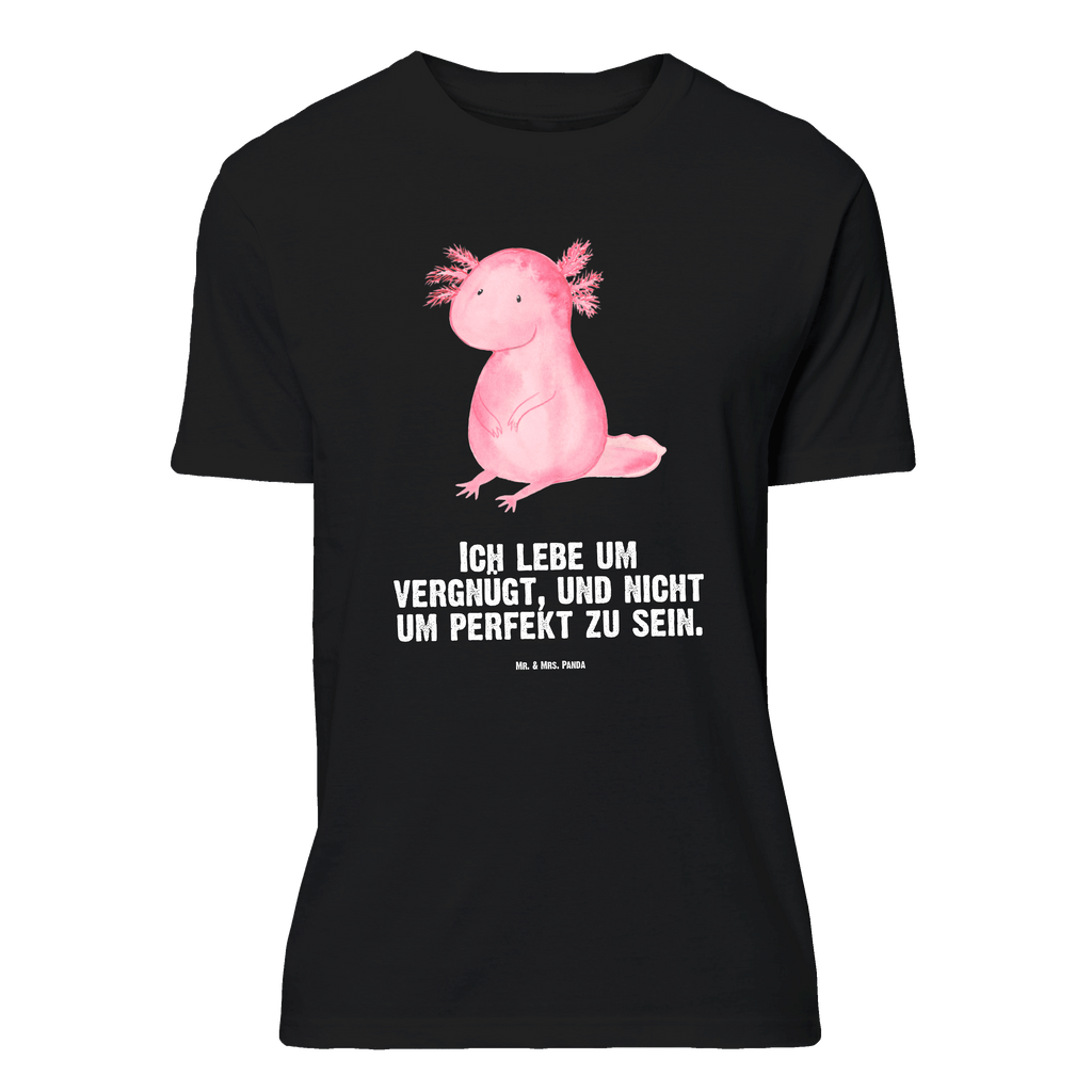 T-Shirt Standard Axolotl T-Shirt, Shirt, Tshirt, Lustiges T-Shirt, T-Shirt mit Spruch, Party, Junggesellenabschied, Jubiläum, Geburstag, Herrn, Damen, Männer, Frauen, Schlafshirt, Nachthemd, Sprüche, Axolotl, Molch, Axolot, vergnügt, fröhlich, zufrieden, Lebensstil, Weisheit, Lebensweisheit, Liebe, Freundin