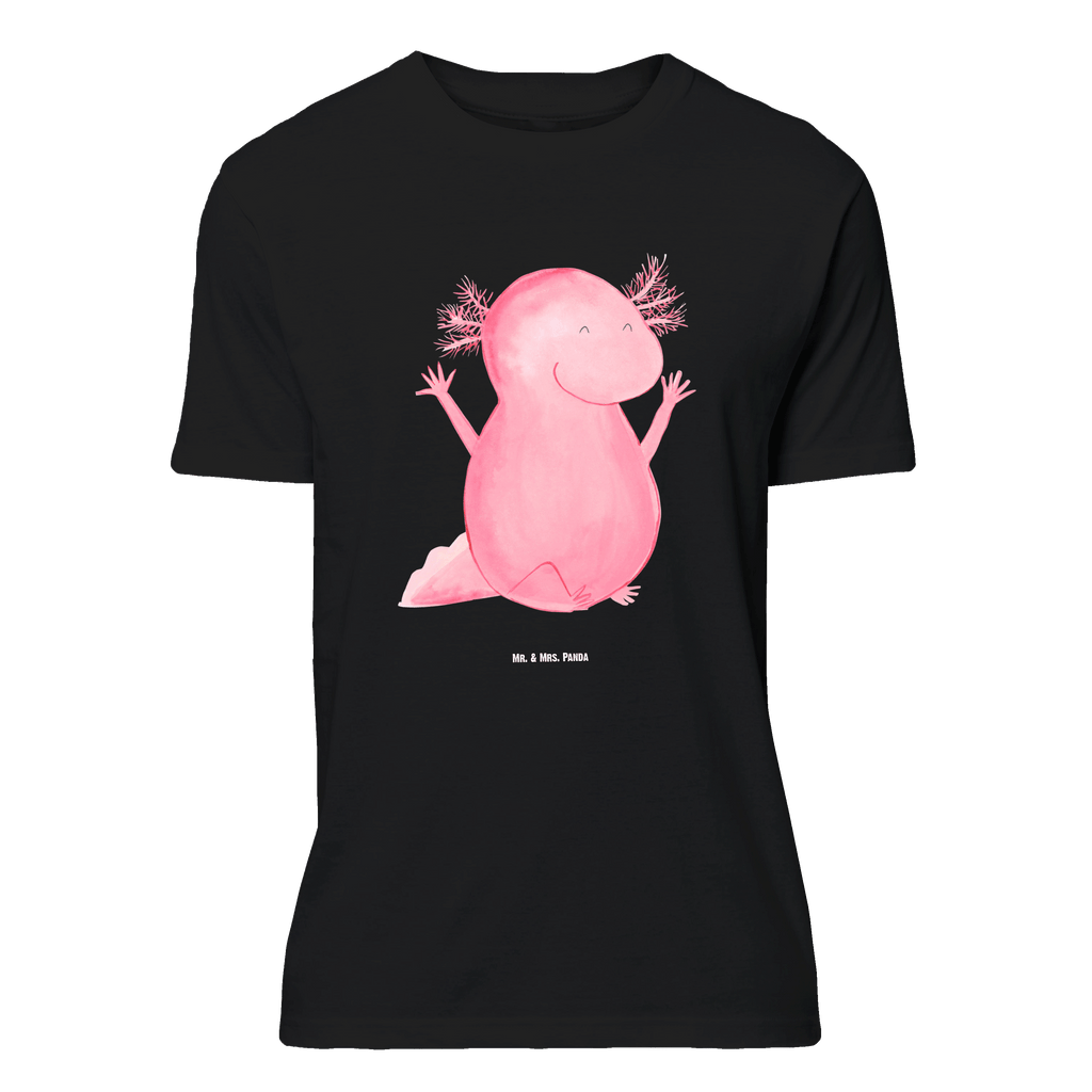 T-Shirt Standard Axolotl Hurra T-Shirt, Shirt, Tshirt, Lustiges T-Shirt, T-Shirt mit Spruch, Party, Junggesellenabschied, Jubiläum, Geburstag, Herrn, Damen, Männer, Frauen, Schlafshirt, Nachthemd, Sprüche, Axolotl, Molch, Axolot, Schwanzlurch, Lurch, Lurche, fröhlich, Spaß, Freude, Motivation, Zufriedenheit