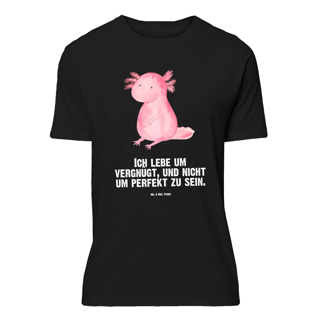 T-Shirt Standard Axolotl T-Shirt, Shirt, Tshirt, Lustiges T-Shirt, T-Shirt mit Spruch, Party, Junggesellenabschied, Jubiläum, Geburstag, Herrn, Damen, Männer, Frauen, Schlafshirt, Nachthemd, Sprüche, Axolotl, Molch, Axolot, vergnügt, fröhlich, zufrieden, Lebensstil, Weisheit, Lebensweisheit, Liebe, Freundin