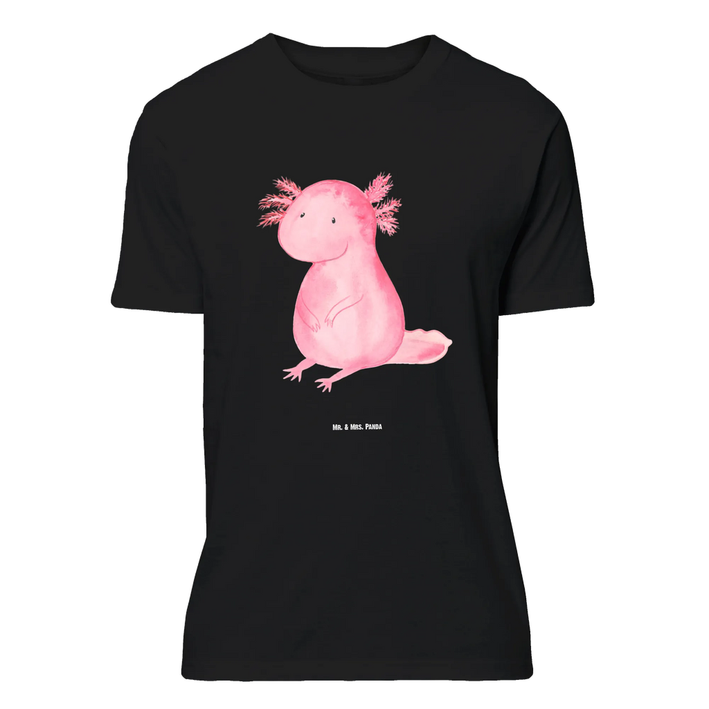 T-Shirt Standard Axolotl T-Shirt, Shirt, Tshirt, Lustiges T-Shirt, T-Shirt mit Spruch, Party, Junggesellenabschied, Jubiläum, Geburstag, Herrn, Damen, Männer, Frauen, Schlafshirt, Nachthemd, Sprüche, Axolotl, Molch, Axolot, vergnügt, fröhlich, zufrieden, Lebensstil, Weisheit, Lebensweisheit, Liebe, Freundin