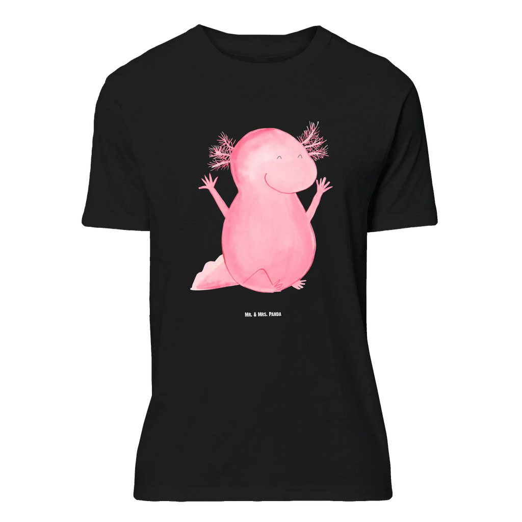 T-Shirt Standard Axolotl Hurra T-Shirt, Shirt, Tshirt, Lustiges T-Shirt, T-Shirt mit Spruch, Party, Junggesellenabschied, Jubiläum, Geburstag, Herrn, Damen, Männer, Frauen, Schlafshirt, Nachthemd, Sprüche, Axolotl, Molch, Axolot, Schwanzlurch, Lurch, Lurche, fröhlich, Spaß, Freude, Motivation, Zufriedenheit