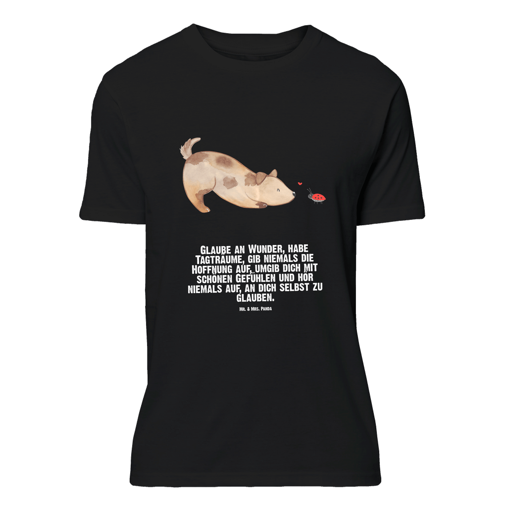 T-Shirt Standard Hund Marienkäfer T-Shirt, Shirt, Tshirt, Lustiges T-Shirt, T-Shirt mit Spruch, Party, Junggesellenabschied, Jubiläum, Geburstag, Herrn, Damen, Männer, Frauen, Schlafshirt, Nachthemd, Sprüche, Hund, Hundemotiv, Haustier, Hunderasse, Tierliebhaber, Hundebesitzer, Hunde, Hundespruch, Marienkäfer, Mischling, Mischlinghund