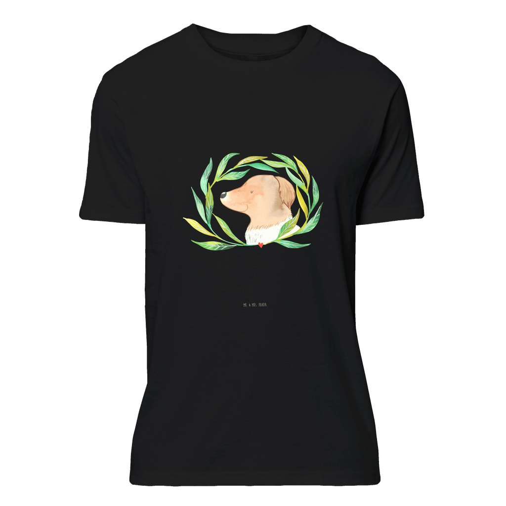 T-Shirt Standard Hund Blumen T-Shirt, Shirt, Tshirt, Lustiges T-Shirt, T-Shirt mit Spruch, Party, Junggesellenabschied, Jubiläum, Geburstag, Herrn, Damen, Männer, Frauen, Schlafshirt, Nachthemd, Sprüche, Hund, Hundemotiv, Haustier, Hunderasse, Tierliebhaber, Hundebesitzer, Ranke, Therapie, Selbsttherapie, Hundeliebe, Hundeglück, Hunde