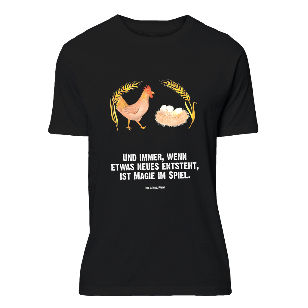 T-Shirt Standard Huhn stolz T-Shirt, Shirt, Tshirt, Lustiges T-Shirt, T-Shirt mit Spruch, Party, Junggesellenabschied, Jubiläum, Geburstag, Herrn, Damen, Männer, Frauen, Schlafshirt, Nachthemd, Sprüche, Bauernhof, Hoftiere, Landwirt, Landwirtin, Hahn, Henne, Hühner, Eier, Hof, Landleben, Motivation, Geburt, Magie, Spruch, Schwangerschaft