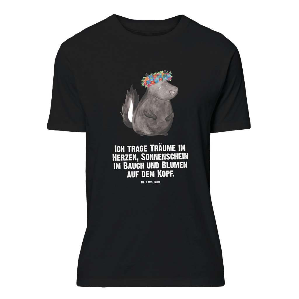 T-Shirt Standard Stinktier Mädchen T-Shirt, Shirt, Tshirt, Lustiges T-Shirt, T-Shirt mit Spruch, Party, Junggesellenabschied, Jubiläum, Geburstag, Herrn, Damen, Männer, Frauen, Schlafshirt, Nachthemd, Sprüche, Stinktier, Skunk, Wildtier, Raubtier, Stinker, Stinki, Yoga, Namaste, Lebe, Liebe, Lache