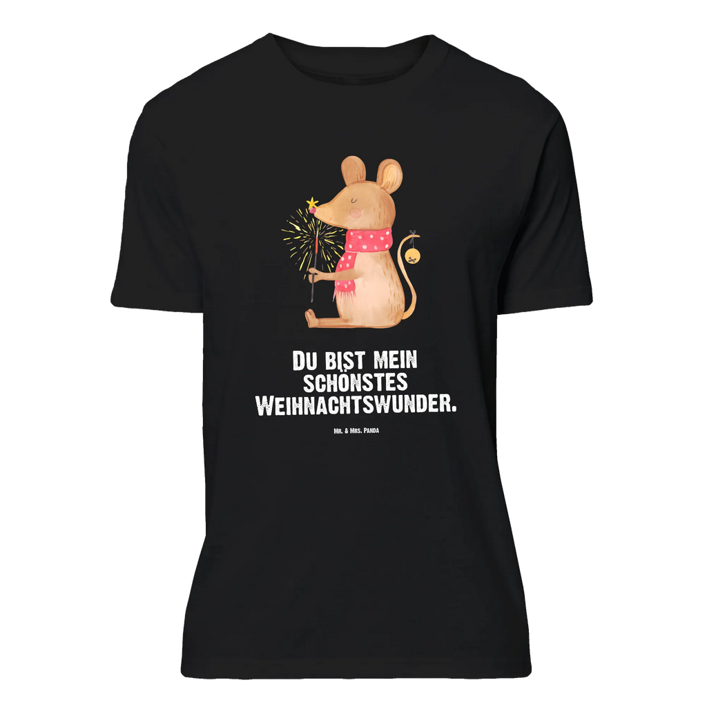 T-Shirt Standard Weihnachtsmaus T-Shirt, Shirt, Tshirt, Lustiges T-Shirt, T-Shirt mit Spruch, Party, Junggesellenabschied, Jubiläum, Geburstag, Herrn, Damen, Männer, Frauen, Schlafshirt, Nachthemd, Sprüche, Winter, Weihnachten, Weihnachtsdeko, Nikolaus, Advent, Heiligabend, Wintermotiv, Frohe Weihnachten, Weihnachtsgruß, Weihnachtsmotiv, Maus, Mäuschen, Weihnachtswunder