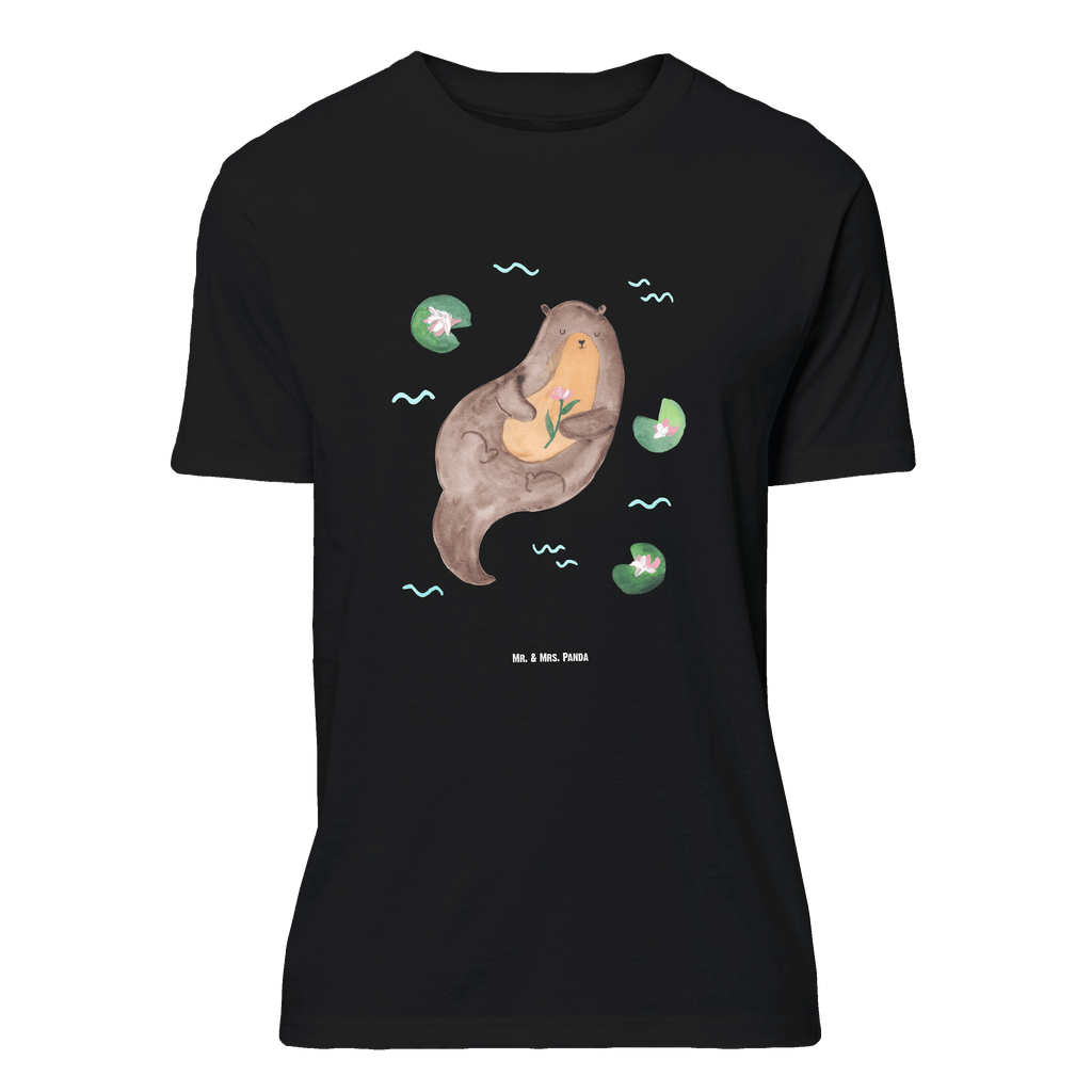 T-Shirt Standard Otter Seerose T-Shirt, Shirt, Tshirt, Lustiges T-Shirt, T-Shirt mit Spruch, Party, Junggesellenabschied, Jubiläum, Geburstag, Herrn, Damen, Männer, Frauen, Schlafshirt, Nachthemd, Sprüche, Otter, Fischotter, Seeotter, Otter Seeotter See Otter