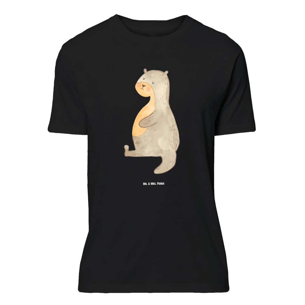 T-Shirt Standard Otter Bauch T-Shirt, Shirt, Tshirt, Lustiges T-Shirt, T-Shirt mit Spruch, Party, Junggesellenabschied, Jubiläum, Geburstag, Herrn, Damen, Männer, Frauen, Schlafshirt, Nachthemd, Sprüche, Otter, Fischotter, Seeotter, Otter Seeotter See Otter