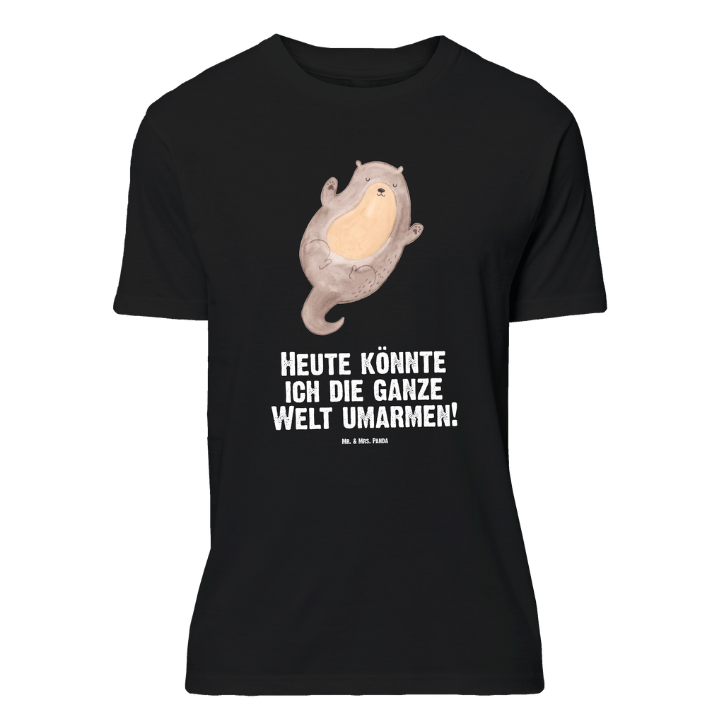 T-Shirt Standard Otter Umarmen T-Shirt, Shirt, Tshirt, Lustiges T-Shirt, T-Shirt mit Spruch, Party, Junggesellenabschied, Jubiläum, Geburstag, Herrn, Damen, Männer, Frauen, Schlafshirt, Nachthemd, Sprüche, Otter, Fischotter, Seeotter, Otter Seeotter See Otter