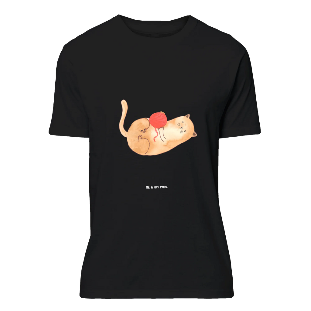 T-Shirt Standard Katze Wolle T-Shirt, Shirt, Tshirt, Lustiges T-Shirt, T-Shirt mit Spruch, Party, Junggesellenabschied, Jubiläum, Geburstag, Herrn, Damen, Männer, Frauen, Schlafshirt, Nachthemd, Sprüche, Katze, Katzenmotiv, Katzenfan, Katzendeko, Katzenfreund, Katzenliebhaber, Katzenprodukte, Katzenartikel, Katzenaccessoires, Katzensouvenirs, Katzenliebhaberprodukte, Katzenmotive, Katzen, Kater, Mietze, Cat, Cats, Katzenhalter, Katzenbesitzerin, Haustier, Wollknäuel, Wolle, Spielen, Spiel, verspielt