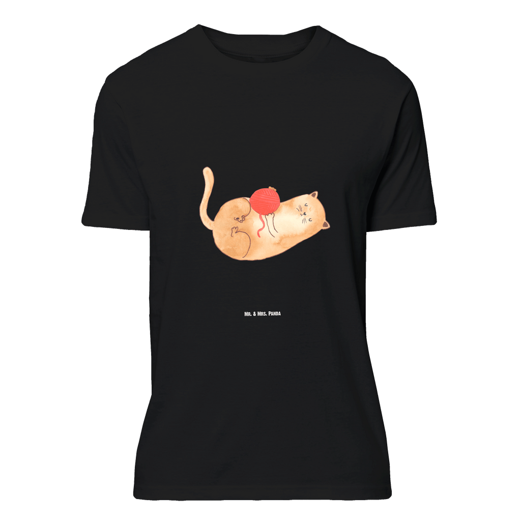 T-Shirt Standard Katze Wolle T-Shirt, Shirt, Tshirt, Lustiges T-Shirt, T-Shirt mit Spruch, Party, Junggesellenabschied, Jubiläum, Geburstag, Herrn, Damen, Männer, Frauen, Schlafshirt, Nachthemd, Sprüche, Katze, Katzenmotiv, Katzenfan, Katzendeko, Katzenfreund, Katzenliebhaber, Katzenprodukte, Katzenartikel, Katzenaccessoires, Katzensouvenirs, Katzenliebhaberprodukte, Katzenmotive, Katzen, Kater, Mietze, Cat, Cats, Katzenhalter, Katzenbesitzerin, Haustier, Wollknäuel, Wolle, Spielen, Spiel, verspielt