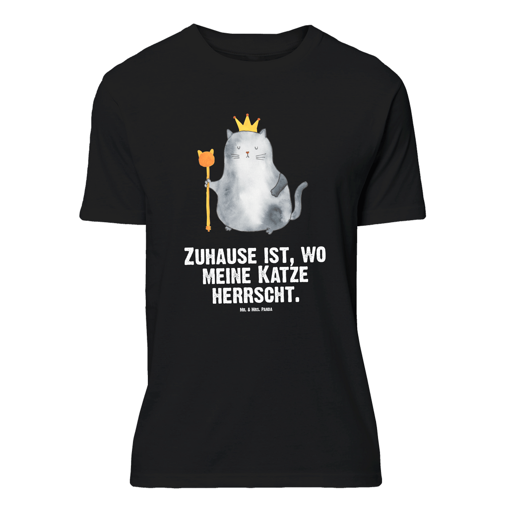 T-Shirt Standard Katze König T-Shirt, Shirt, Tshirt, Lustiges T-Shirt, T-Shirt mit Spruch, Party, Junggesellenabschied, Jubiläum, Geburstag, Herrn, Damen, Männer, Frauen, Schlafshirt, Nachthemd, Sprüche, Katze, Katzenmotiv, Katzenfan, Katzendeko, Katzenfreund, Katzenliebhaber, Katzenprodukte, Katzenartikel, Katzenaccessoires, Katzensouvenirs, Katzenliebhaberprodukte, Katzenmotive, Katzen, Kater, Mietze, Cat, Cats, Katzenhalter, Katzenbesitzerin, Haustier, König, Königin, Queen, Familie, Mietzhaus, Wohnung, erste eigenen Wohnung, Umzug, Einzug