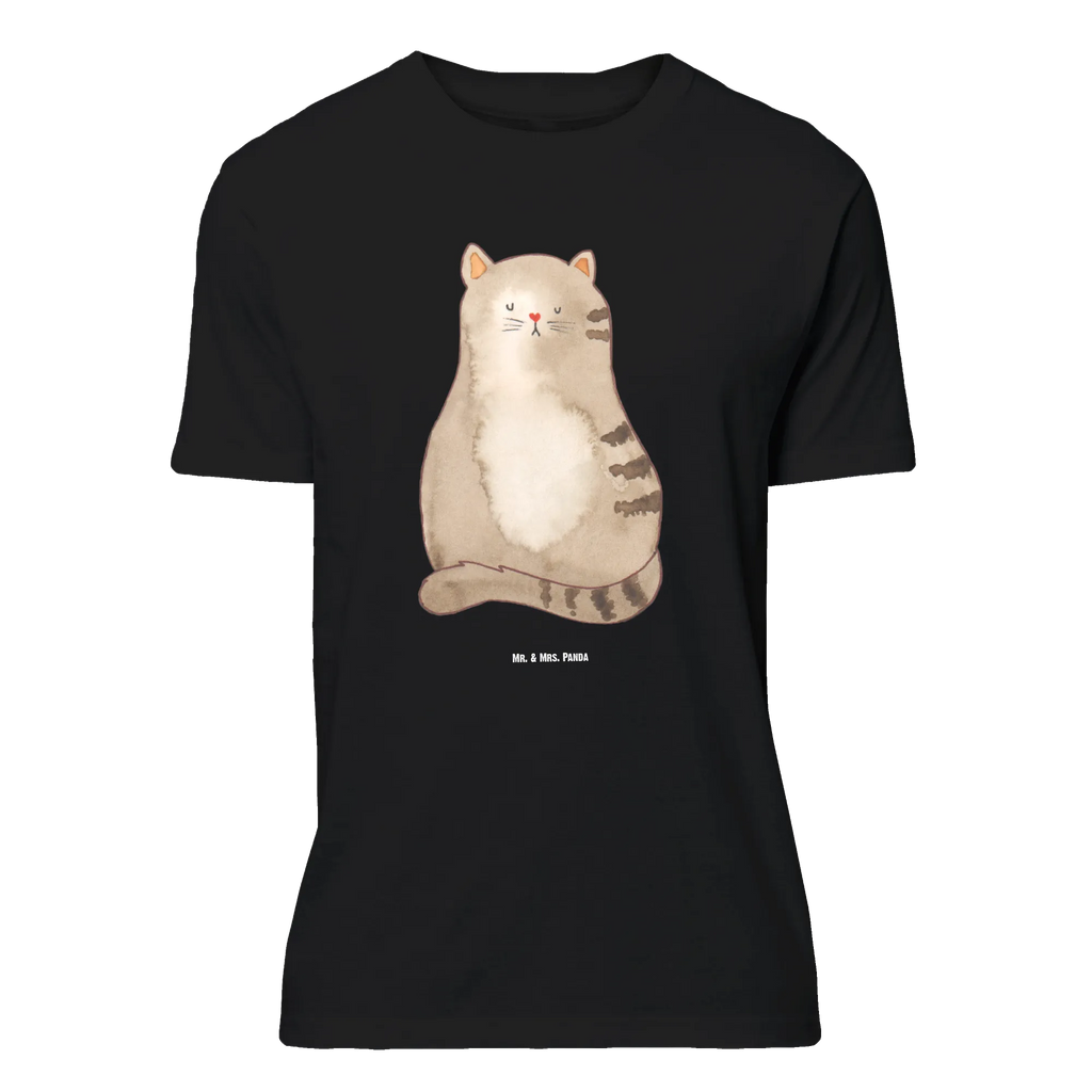 T-Shirt Standard Katze Sitzen T-Shirt, Shirt, Tshirt, Lustiges T-Shirt, T-Shirt mit Spruch, Party, Junggesellenabschied, Jubiläum, Geburstag, Herrn, Damen, Männer, Frauen, Schlafshirt, Nachthemd, Sprüche, Katze, Katzenmotiv, Katzenfan, Katzendeko, Katzenfreund, Katzenliebhaber, Katzenprodukte, Katzenartikel, Katzenaccessoires, Katzensouvenirs, Katzenliebhaberprodukte, Katzenmotive, Katzen, Kater, Mietze, Cat, Cats, Katzenhalter, Katzenbesitzerin, Haustier, Katzenliebe, Lebensinhalt, Liebe, Mittelpunkt, Familie