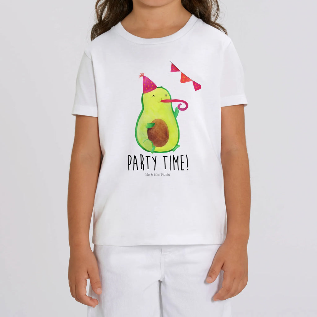 Organic Kinder T-Shirt Avocado Party Zeit Kinder T-Shirt, Kinder T-Shirt Mädchen, Kinder T-Shirt Jungen, Avocado, Veggie, Vegan, Gesund