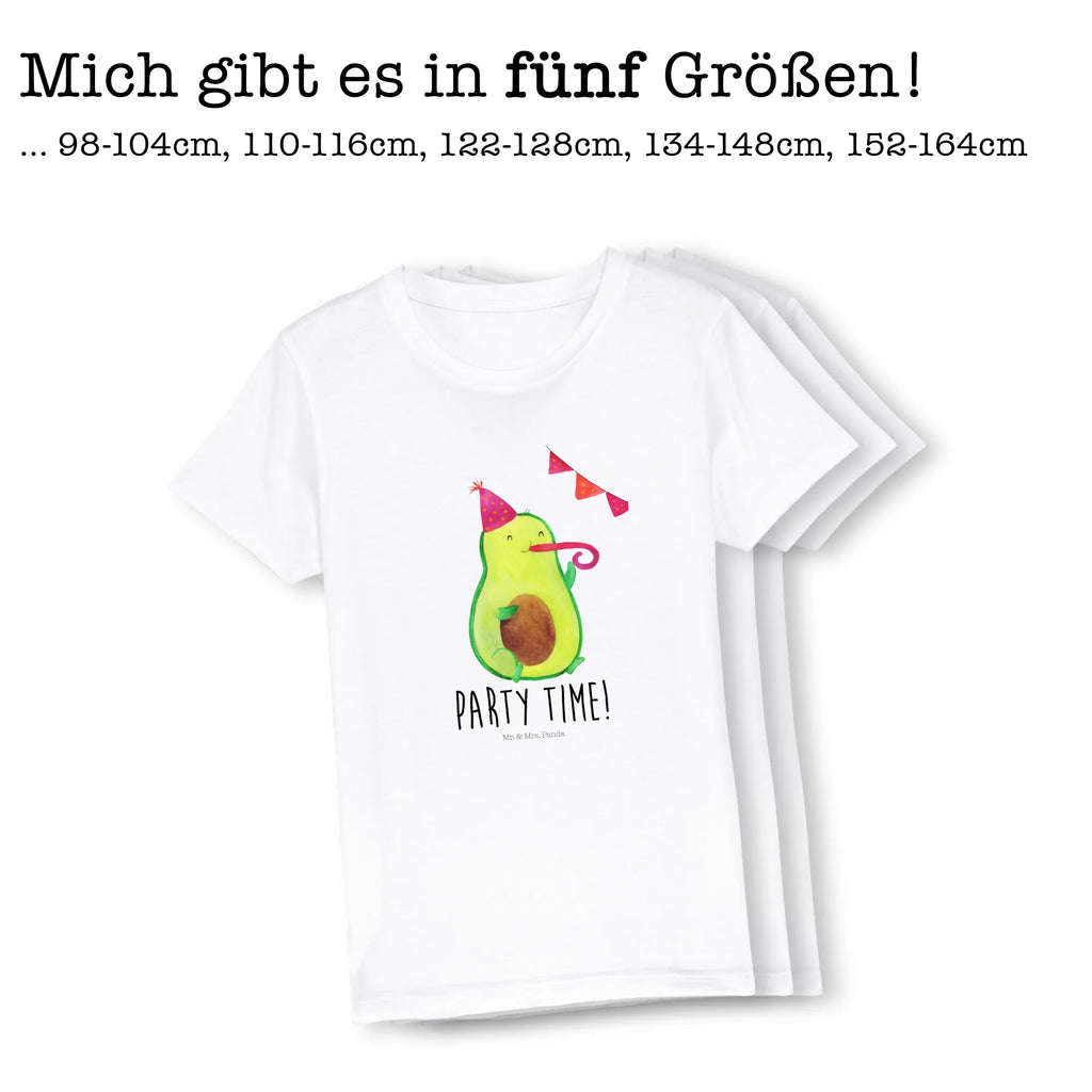 Organic Kinder T-Shirt Avocado Party Zeit Kinder T-Shirt, Kinder T-Shirt Mädchen, Kinder T-Shirt Jungen, Avocado, Veggie, Vegan, Gesund