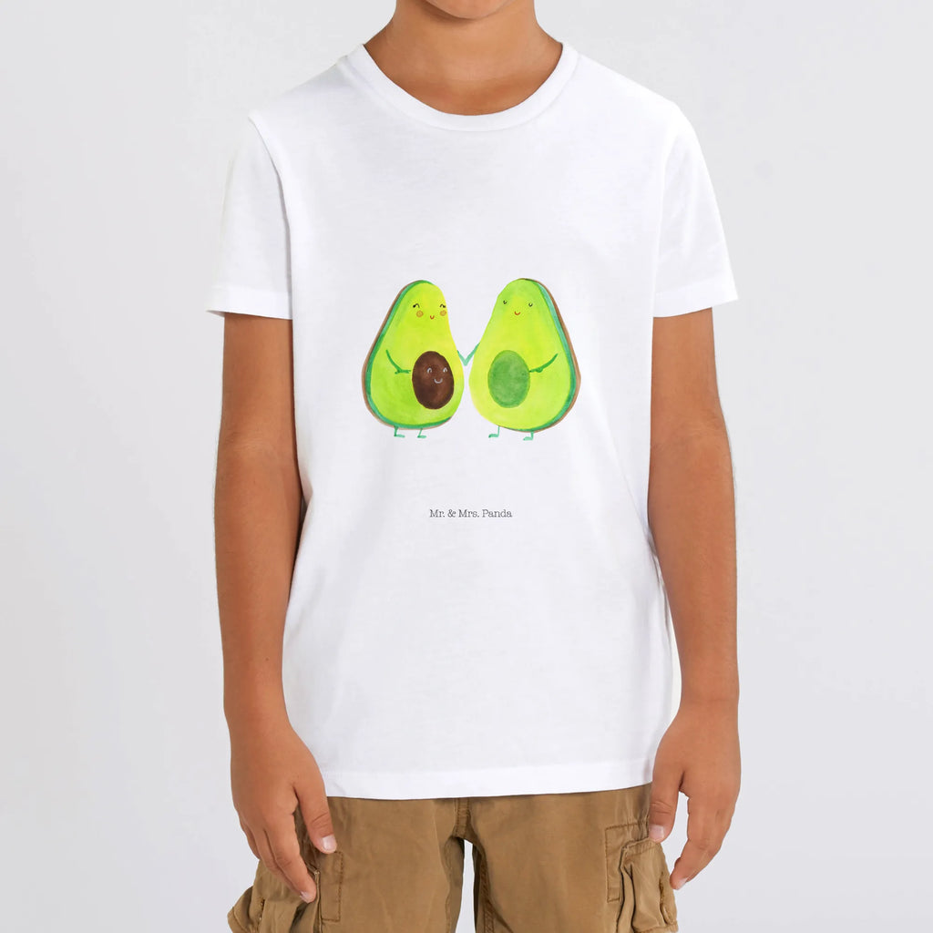 Organic Kinder T-Shirt Avocado Pärchen Kinder T-Shirt, Kinder T-Shirt Mädchen, Kinder T-Shirt Jungen, Avocado, Veggie, Vegan, Gesund, Avocuddle, Liebe, Schwangerschaft, Familie, Babyshower, Babyparty, Hochzeit, Kinder, Avocados, Geburt