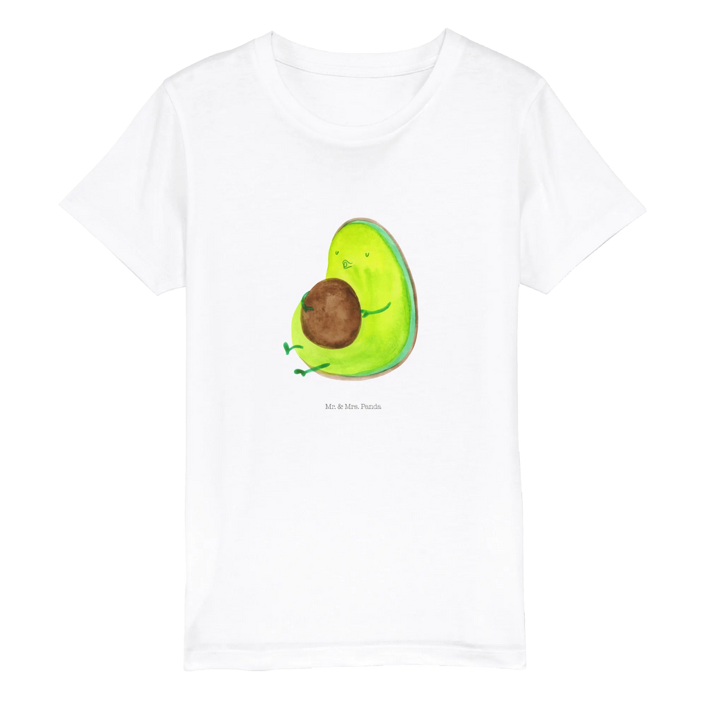 Organic Kinder T-Shirt Avocado Pfeifen Kinder T-Shirt, Kinder T-Shirt Mädchen, Kinder T-Shirt Jungen, Avocado, Veggie, Vegan, Gesund, Diät, Abnehmen, Ernährung, dick sein