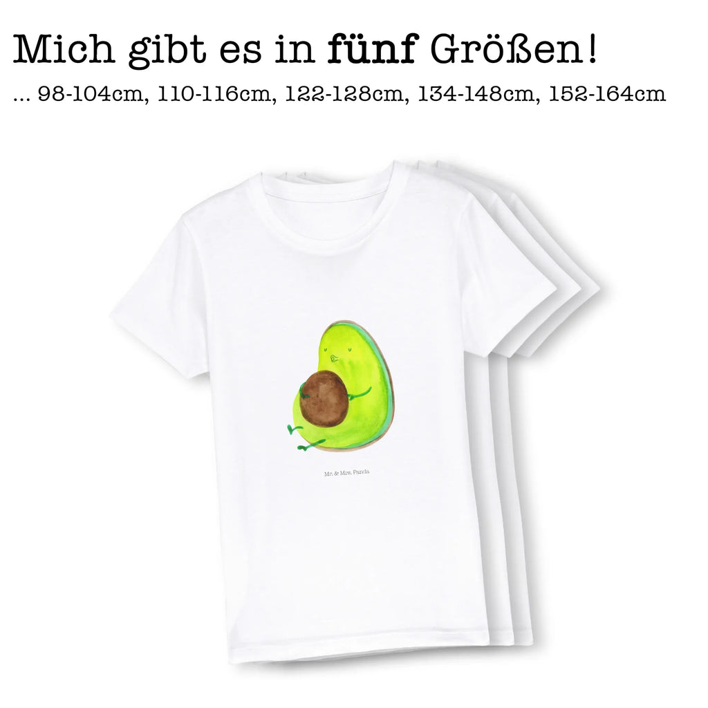 Organic Kinder T-Shirt Avocado Pfeifen Kinder T-Shirt, Kinder T-Shirt Mädchen, Kinder T-Shirt Jungen, Avocado, Veggie, Vegan, Gesund, Diät, Abnehmen, Ernährung, dick sein